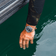 1956 Marine Automatic by AV86 vintage-inspired diver with compass bezel, sapphire crystal, and textured fabric strap in a marine setting