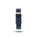 Silicone - Blue by AV86 with textured silicone strap and gold-plated pin buckle, designed for Nordic minimalism and comfort