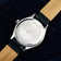 1968 Sixtyeight by AV86 with engraved case back, sapphire crystal, stainless steel case, and black leather strap