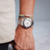 1970 Glacier GMT Automatic by AV86 with vintage-inspired dial, GMT bezel, sapphire crystal, and stainless steel bracelet strap