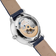 1988 Moonphase, Limited Edition by AV86 automatic moonphase watch with sapphire crystal and leather strap, exhibition case back